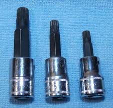 Snap On Ftsm 38 Drive Standard Triple Square Bit Socket Driver 3pc 6810