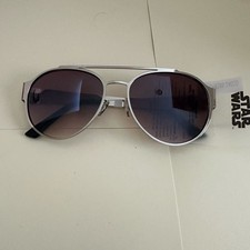 Disney Parks- Star Wars Silver Aviator Sunglasses NWT