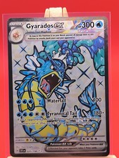 Gyarados ex 225/198 Scarlet & Violet Terra Full Art Ultra Rare Pokemon Card New