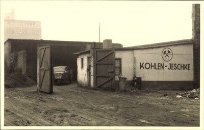 Foto Ak Hamburg Mitte St. Georg, Kohlen-Geschäft Richard M. Jeschke - 5100061