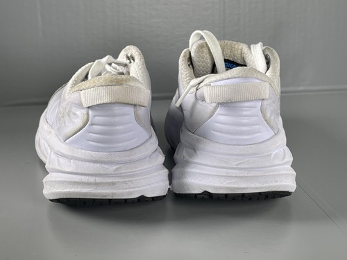 Scarpe HOKA ONE ONE Bondi SR donna taglia 6,5 pelle bianca antiscivolo infermieristica - Foto 3 di 13