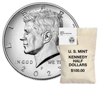2023 P&D Kennedy Half Dollar 1 Mint Sewn bag of 200 coins Coins in Unopened box