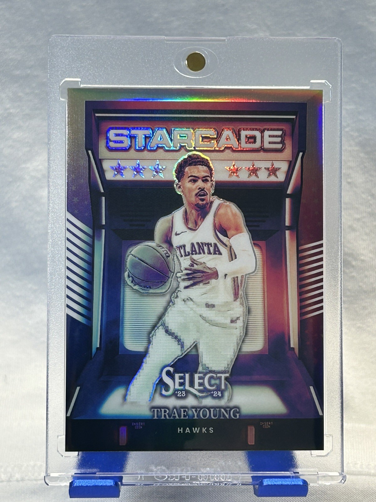 2023-24 Select Trae Young Starcade Case Hit SSP - Atlanta Hawks