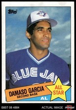 1985 Topps #702 Damaso Garcia All-Star Blue Jays 7 - NM