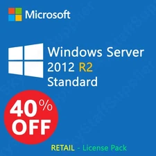 Microsoft Windows Server 2012 R2 STANDARD 64 Bit License | Same-day Shipping