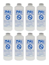 FHS SmokeLess Car Oil, High Performance Blend for Worn Engines, 1 Qt, 8 Pack