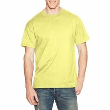 Hanes Men's and Big Men's Beefy-T Crew Neck Short Sleeve T-Shirt, Size Large