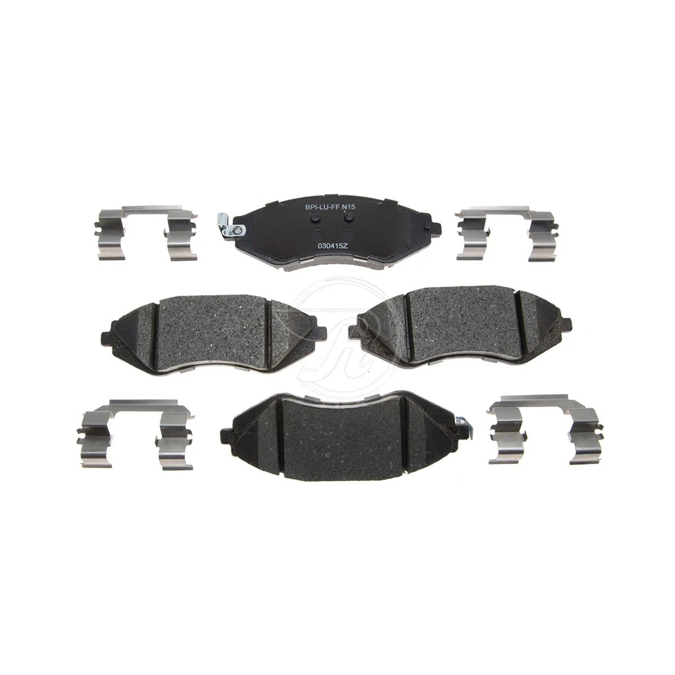 Rotores de freno de disco delanteros + pastillas de freno para Chevrolet Aveo 2004 2005 2006 2007 Foto 3 de 4