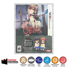 Custom Acrylic Hard Case for NINTENDO 3DS CORPSE PARTY BACK TO SCHOOL Game Box