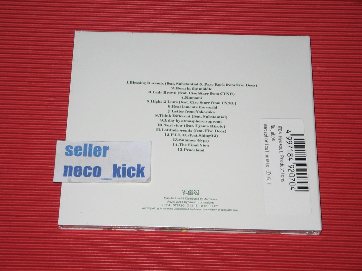 11B NUJABES METAPHORICAL MUSIC JAPAN DIGIPAK CD | eBay