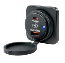 SEA-DOG 426531 USB Outlet; Vehicle And Marine Use; Wired; Cigarette Lighter