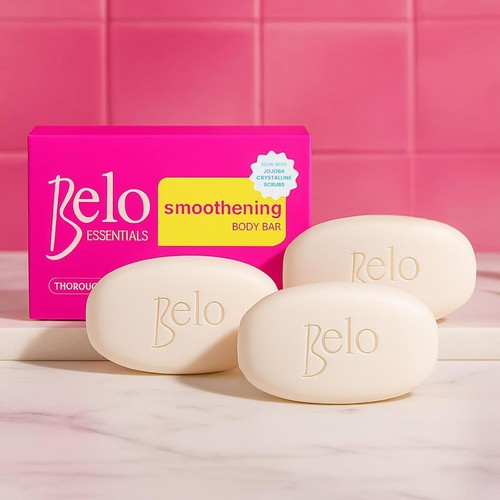 Belo Essentials Bar Smoothening Gently Exfoliates and Whitens Body, 135 gm - 第 9/9 張圖片