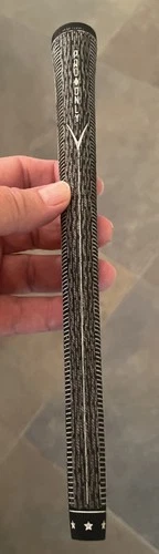 Golf Pride Vintage Pro Only Cord Line Grips Black/White NOS Rare