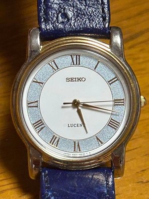 Excellent condition SEIKO LUCENT quartz watch 5E21-6E00 Seiko 394
