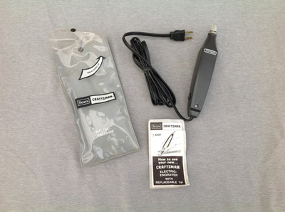 #ad Sears Craftsman Electric Engraver 4297 $45.00