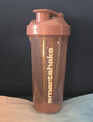 Smartshake Lite Series Deep Rose Pink 800ml/27oz Reusable Plastic Screw Lid