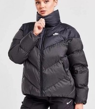 Nike Sportswear Womens Therma FIT Repel Puffer Jacket Size M Black Brand New