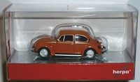 Herpa 421096-002 Vw KäFer 1303 Leuchtorange 1:87 Spur H0