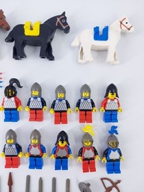 LEGO Minifigure Castle Black Dragon 6085 Knight Lot Set Bulk Sale