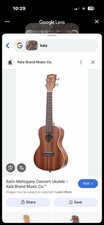 ukulele KALA KA-S SatinMahogany Soprano - ukulele acoustic excellent condition