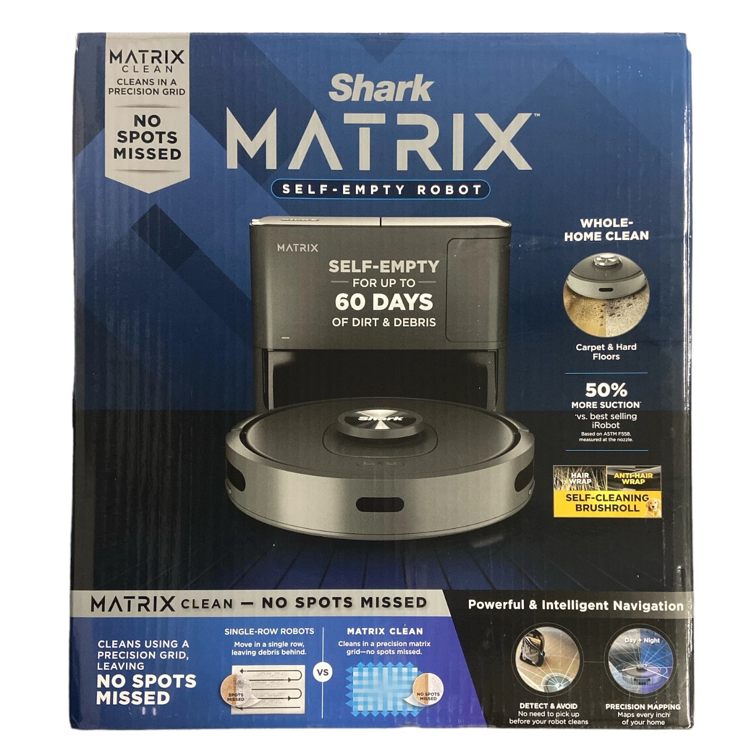 Shark Matrix Self-Emptying Robot Vacuum With 60 Day Dock, Precision Home Mapping
Opens in a new wind