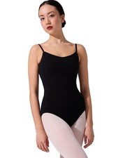 Capezio Big Girls' Classics Princess Camisole Leotard, Black, Medium