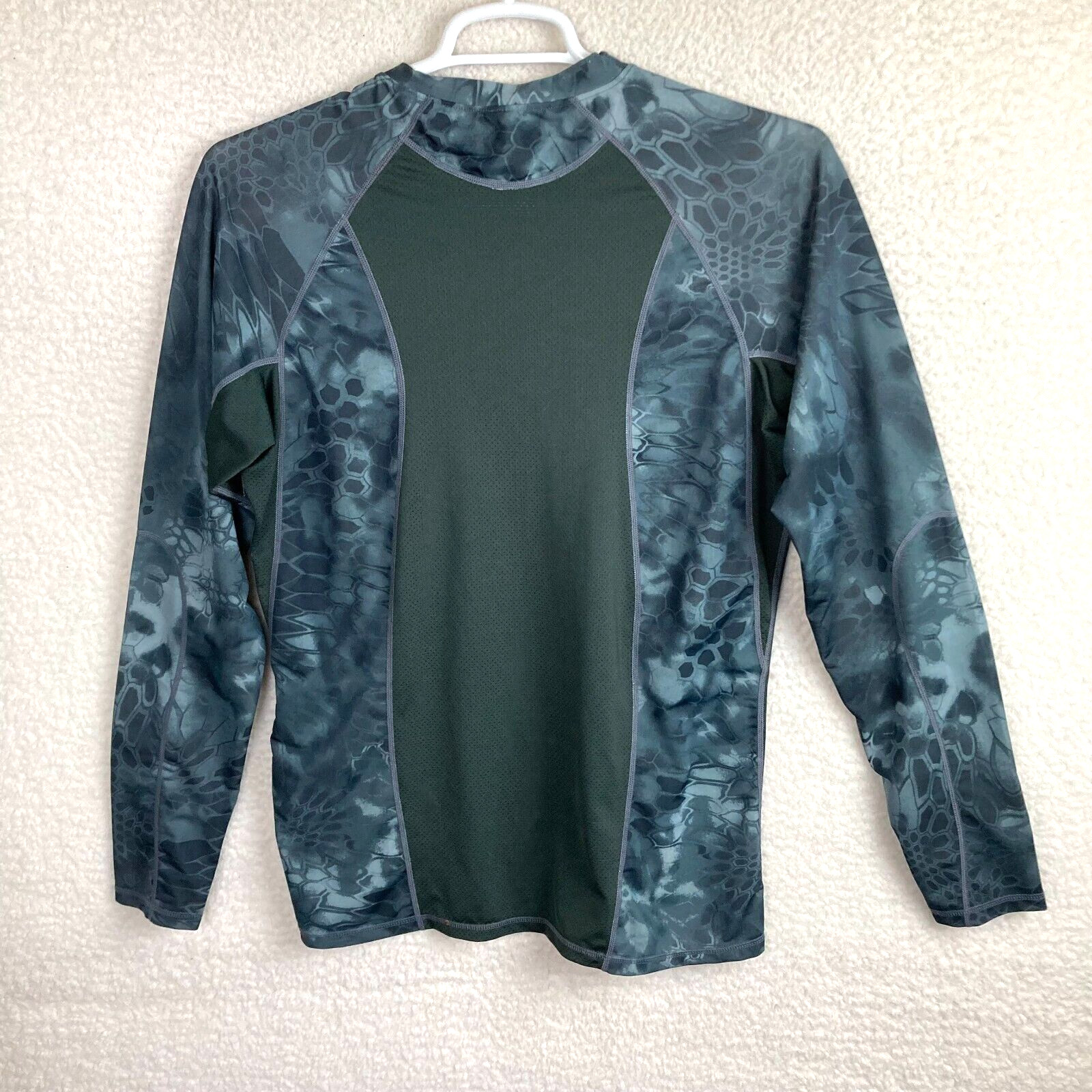 ESDY Mens XXL Performance Tactical Quick Drying Camo Military Hunting T-Shirt image 2