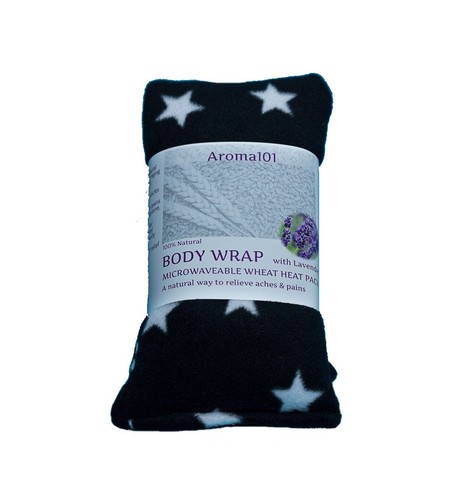Printed Wheat Heat Packs Body Wraps Lavender Unscented Microwave Heat Bag Relief - Picture 7 of 11