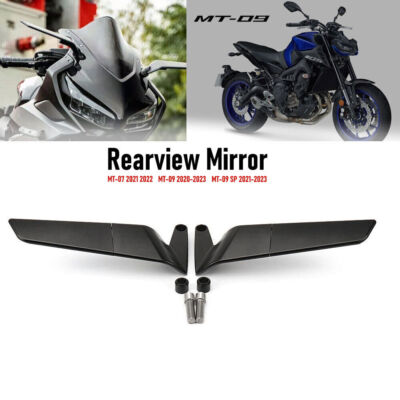 新型・現行モデル　MT-09 純正ミラー 在庫有 送料無料 12ヶ月保証 純正リペア用ミラーYAMAHA ヤマハ