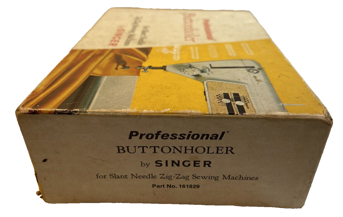 Singer Professional Automatic Buttonholing with Touch and Sew Zig