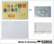 Standard Protective Sleeves For Letters 170X98Mm KOBRA T30 100 Pack
