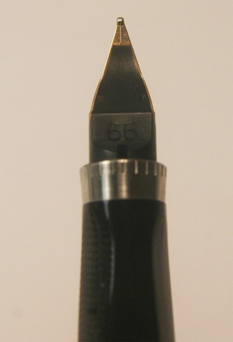 Parker 75 Sterlingsilber Füllfederhalter 14K Gold Neu im Karton # 66 flaches Top - Bild 4 von 9