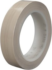 3M  PTFE Film Tape 5498, Beige, 1 in x 36 yd, 4.2 mil