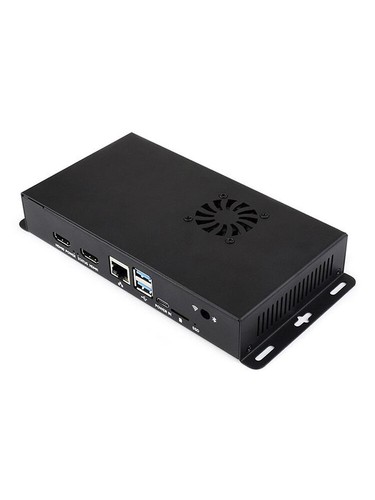 Raspberry Pi CM5 IO Expansion Board Enclosure Metal Heat Dissipation EnclosureU1 - Afbeelding 12 van 15