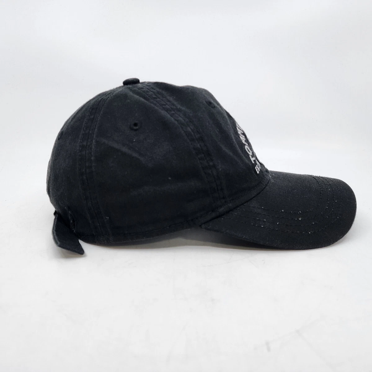 Tommy Hilfiger New York Logo eBay Baseball Cap Strapback Black Hat Adjustable 