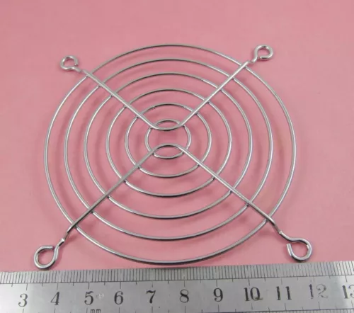 Metal Wire Finger Guard 92mm CPU Fan DC Fan Grill/Guard Protector for PC Silvery