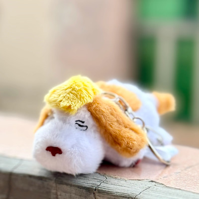 Howl s Moving Castle Hin Heen Dog Soft Key Holder keychain Ring Studio Ghibli