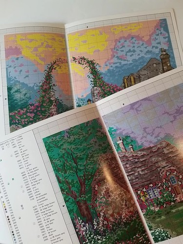 2 Leisure Arts THOMAS KINKADE Cross Stitch Leaflets Patterns Books 2 & 3 xx2 - Picture 5 of 5
