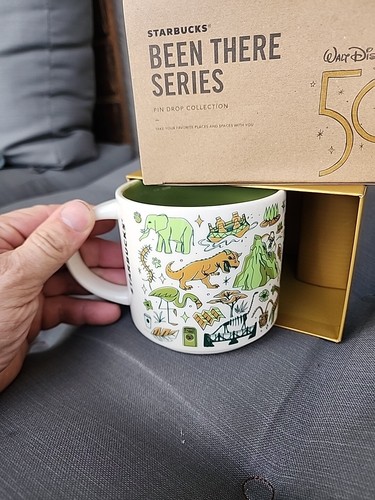 Disney Parks 50th Anniversary Animal Kingdom Been There Series Starbucks Mug - Picture 3 of 10