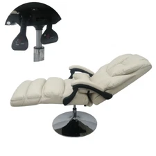 360° White Air Pressure Facial Bed Spa Table Salon Chair Office Barber Versatile