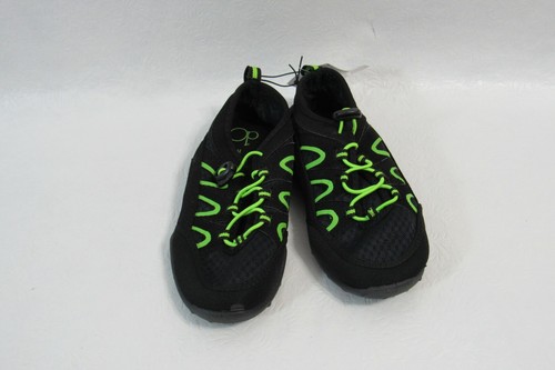 OP Aqua Sock Water Shoes Black Size Large 2 - 3 Boy's - Picture 3 of 5