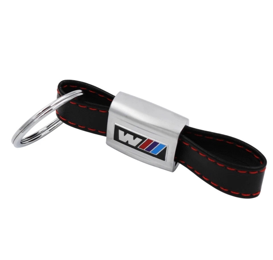 Porte clé cle cuir BMW M Porte clés clé clef clefs BMW M métal série M M3 M5 M6  - Photo 4/4