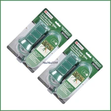 Lot of 2 Utilitech 3-Outlet Outdoor Power Stake Extension Cord Grounded 130337