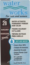 Water Works Permanent Powder Hair Color Burgundy