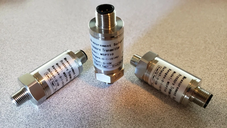 100 PSIG Pressure Transducer, Pressure Sensor, 0-5 VDC Out over 0-100 PSI Range - Image 2 of 4