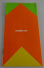 Brochure/Brochure Citroën | the 1973 models with 2CV/DS/GS/SM/etc.