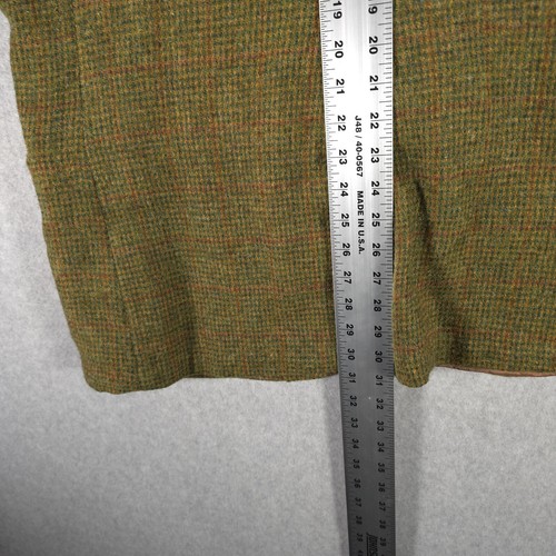 Harris Tweed Scotland Handwoven Tartan Check Wool Blazer Sport Coat Jacket XL - Picture 16 of 17