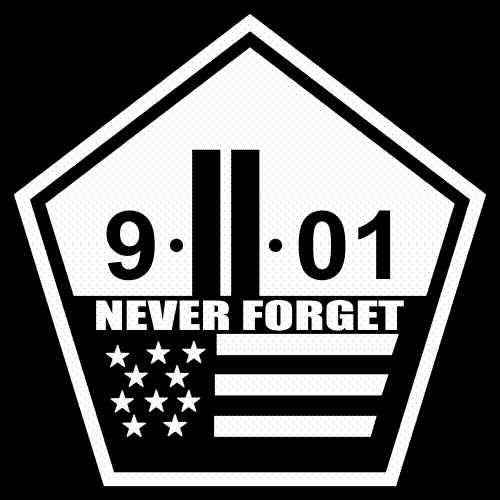 Never Forget 9-11-01 Memorial Vinyl Decal / Sticker 2(TWO) Pack | eBay