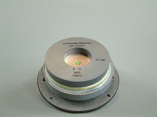 Pair of LSE-GF2060 4 ohm Soft Dome Round Tweeters Cerwin Vega AT-12 / AT-15's - Picture 3 of 3