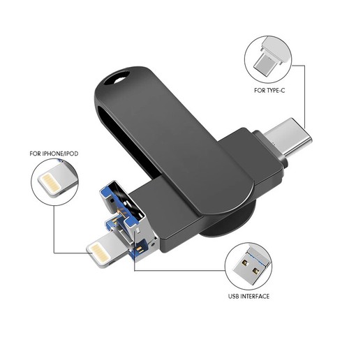 USB Flash Drive Memory Thumb Stick for Phone Type C Android Pad Laptop - Picture 4 of 10